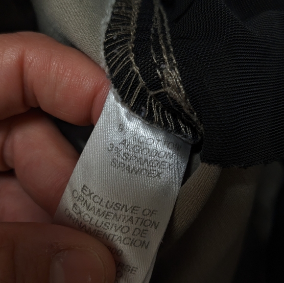 Democracy Ab Technology Greige Skinny Jeans Side Pockets Size 6 - Picture 6 of 13